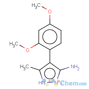 CAS No:863550-42-9 1H-Pyrazol-3-amine,4-(2,4-dimethoxyphenyl)-5-methyl-