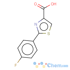 CAS No:863668-07-9 4-Thiazolecarboxylicacid, 2-(4-fluorophenyl)-
