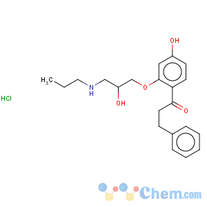 CAS No:86383-31-5 4-hydroxy propafenone hydrochloride