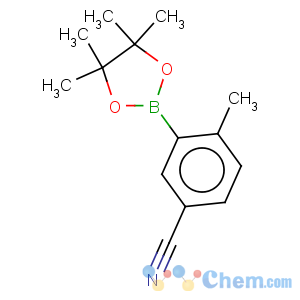 CAS No:863868-32-0 Benzonitrile,4-methyl-3-(4,4,5,5-tetramethyl-1,3,2-dioxaborolan-2-yl)-