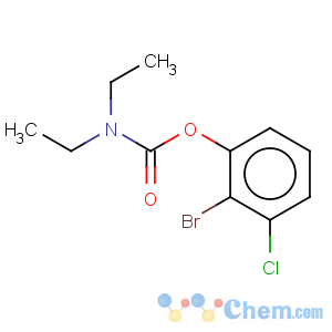 CAS No:863870-78-4 Carbamic acid,diethyl-, 2-bromo-3-chlorophenyl ester (9CI)