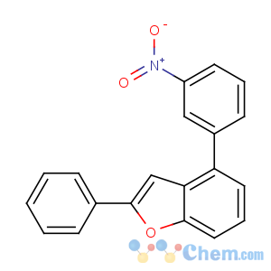 CAS No:863871-00-5 4-(3-nitrophenyl)-2-phenyl-1-benzofuran