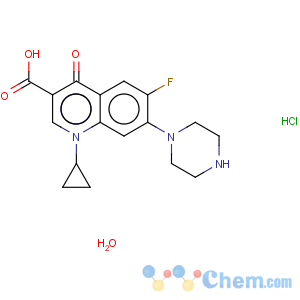 CAS No:86393-32-0 Ciprofloxacin Monohydrochloride monohydrate