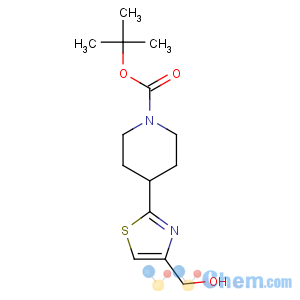CAS No:864068-79-1 tert-butyl<br />4-[4-(hydroxymethyl)-1,3-thiazol-2-yl]piperidine-1-carboxylate