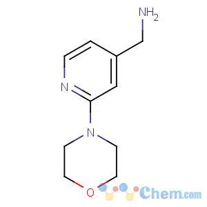 CAS No:864068-88-2 (2-morpholin-4-ylpyridin-4-yl)methanamine