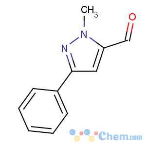 CAS No:864068-96-2 2-methyl-5-phenylpyrazole-3-carbaldehyde