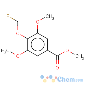 CAS No:864684-83-3 Benzoic acid,4-(fluoromethoxy)-3,5-dimethoxy-, methyl ester