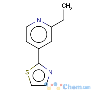 CAS No:864684-97-9 Pyridine,2-ethyl-4-(2-thiazolyl)-