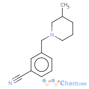 CAS No:864685-02-9 Benzonitrile,3-[(3-methyl-1-piperidinyl)methyl]-