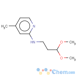 CAS No:864685-04-1 3,3-Dimethoxy-propyl)-(4-methyl-pyridin-2-yl)-amine