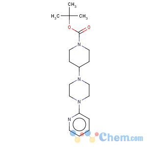 CAS No:864685-07-4 1-Piperidinecarboxylicacid, 4-[4-(2-pyridinyl)-1-piperazinyl]-, 1,1-dimethylethyl ester