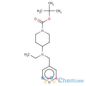 CAS No:864685-10-9 1-Piperidinecarboxylicacid, 4-[ethyl(4-pyridinylmethyl)amino]-, 1,1-dimethylethyl ester