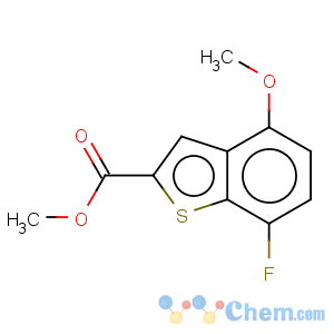 CAS No:864685-38-1 7-Fluoro-4-methoxy-benzo[b]-thiophene-2-carboxylic acid, methyl ester