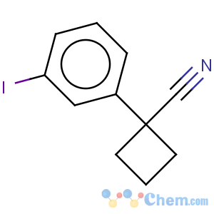 CAS No:864685-44-9 Cyclobutanecarbonitrile,1-(3-iodophenyl)-