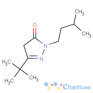 CAS No:864685-45-0 3H-Pyrazol-3-one,5-(1,1-dimethylethyl)-2,4-dihydro-2-(3-methylbutyl)-