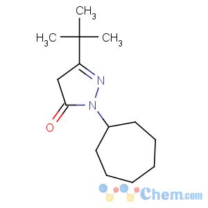 CAS No:864685-47-2 3H-Pyrazol-3-one,2-cycloheptyl-5-(1,1-dimethylethyl)-2,4-dihydro-
