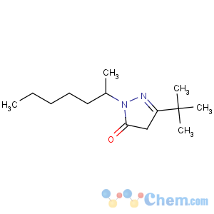 CAS No:864685-48-3 3H-Pyrazol-3-one,5-(1,1-dimethylethyl)-2,4-dihydro-2-(1-methylhexyl)-