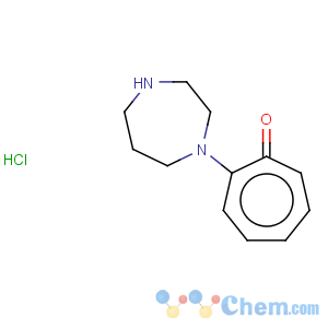 CAS No:864754-03-0 2,4,6-Cycloheptatrien-1-one,2-(hexahydro-1H-1,4-diazepin-1-yl)-, hydrochloride (1:1)