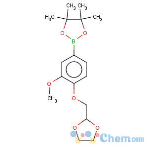 CAS No:864754-09-6 1,3,2-Dioxaborolane,2-[4-(1,3-dioxolan-2-ylmethoxy)-3-methoxyphenyl]-4,4,5,5-tetramethyl-