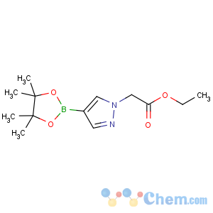 CAS No:864754-16-5 ethyl<br />2-[4-(4,4,5,5-tetramethyl-1,3,2-dioxaborolan-2-yl)pyrazol-1-yl]acetate