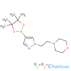 CAS No:864754-18-7 4-[2-[4-(4,4,5,5-tetramethyl-1,3,<br />2-dioxaborolan-2-yl)pyrazol-1-yl]ethyl]morpholine