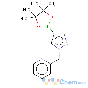 CAS No:864754-22-3 Pyridine,2-[[4-(4,4,5,5-tetramethyl-1,3,2-dioxaborolan-2-yl)-1H-pyrazol-1-yl]methyl]-