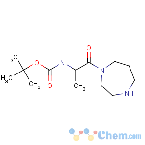 CAS No:864754-26-7 Carbamic acid,[(1R)-2-(hexahydro-1H-1,4-diazepin-1-yl)-1-methyl-2-oxoethyl]-,1,1-dimethylethyl ester (9CI)