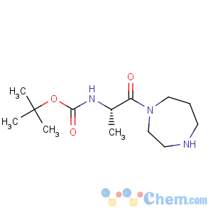 CAS No:864754-27-8 Carbamic acid,[(1S)-2-(hexahydro-1H-1,4-diazepin-1-yl)-1-methyl-2-oxoethyl]-,1,1-dimethylethyl ester (9CI)