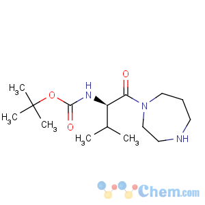CAS No:864754-29-0 Carbamic acid,[(1R)-1-[(hexahydro-1H-1,4-diazepin-1-yl)carbonyl]-2-methylpropyl]-,1,1-dimethylethyl ester (9CI)