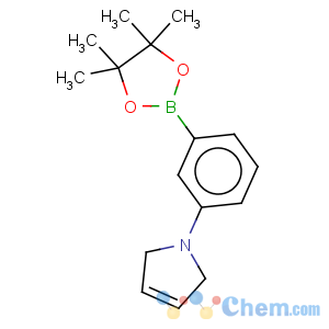 CAS No:864754-36-9 1H-Pyrrole,2,5-dihydro-1-[3-(4,4,5,5-tetramethyl-1,3,2-dioxaborolan-2-yl)phenyl]-