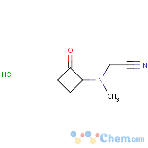 CAS No:864759-48-8 Acetonitrile,2-[methyl(2-oxocyclobutyl)amino]-, hydrochloride (1:1)