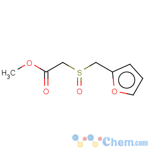 CAS No:864759-49-9 Acetic acid,2-[(2-furanylmethyl)sulfinyl]-, methyl ester