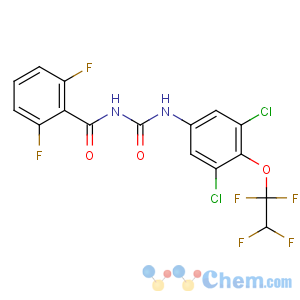 CAS No:86479-06-3 N-[[3,5-dichloro-4-(1,1,2,2-tetrafluoroethoxy)phenyl]carbamoyl]-2,<br />6-difluorobenzamide