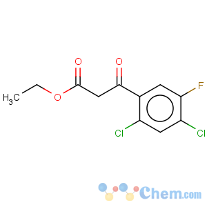 CAS No:86483-51-4 Benzenepropanoic acid,2,4-dichloro-5-fluoro-b-oxo-, ethyl ester