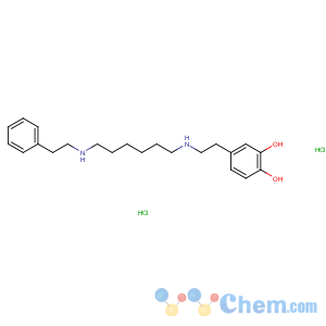CAS No:86484-91-5 4-[2-[6-(2-phenylethylamino)hexylamino]ethyl]benzene-1,<br />2-diol