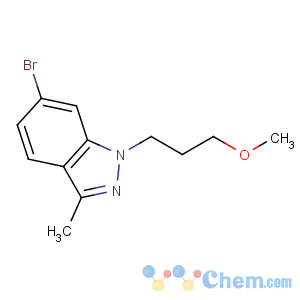 CAS No:865156-81-6 6-bromo-1-(3-methoxypropyl)-3-methylindazole
