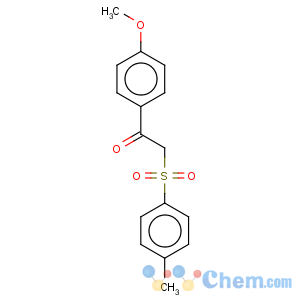 CAS No:86516-51-0 1-(4-methoxyphenyl)-2-[(4-methylphenyl)sulfonyl]-1-ethanone