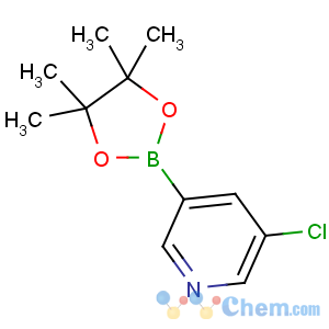 CAS No:865186-94-3 3-chloro-5-(4,4,5,5-tetramethyl-1,3,2-dioxaborolan-2-yl)pyridine