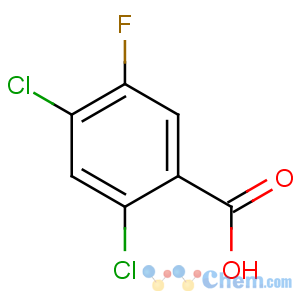 CAS No:86522-89-6 2,4-dichloro-5-fluorobenzoic acid