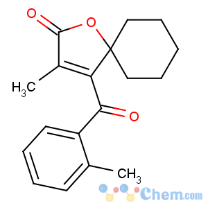 CAS No:86560-12-5 3-methyl-4-(2-methylbenzoyl)-1-oxaspiro[4.5]dec-3-en-2-one