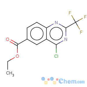 CAS No:865611-98-9 4-Chloro-2-trifluoromethyl-quinazoline-6-carboxylic acid ethyl ester
