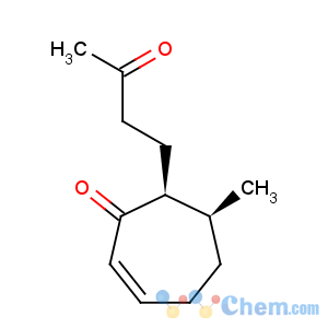 CAS No:86582-92-5 2-Cyclohepten-1-one,6-methyl-7-(3-oxobutyl)-, (6S,7S)-