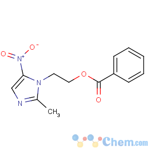 CAS No:86589-27-7 2-Methyl-5-nitro-1H-imidazole-1-ethanol benzoate (ester), monohydrate
