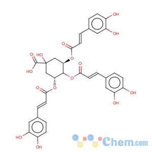 CAS No:86632-03-3 (3R,5R)-3,4,5-tris{[(2E)-3-(3,4-dihydroxyphenyl)prop-2-enoyl]oxy}-1-hydroxycyclohexanecarboxylic acid