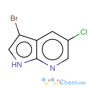 CAS No:866546-09-0 3-Bromo-5-chloro-1H-pyrrolo[2,3-b]pyridine