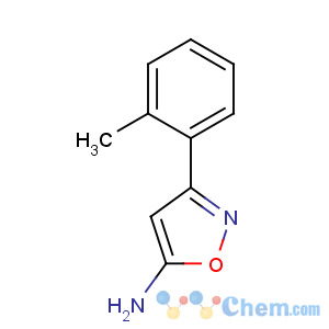 CAS No:86685-96-3 3-(2-methylphenyl)-1,2-oxazol-5-amine