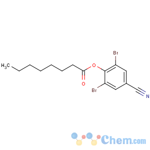 CAS No:86702-80-9 (2,6-dibromo-4-cyanophenyl) octanoate