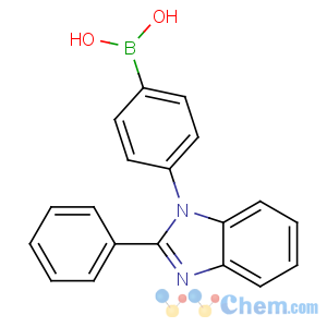 CAS No:867044-33-5 [4-(2-phenylbenzimidazol-1-yl)phenyl]boronic acid