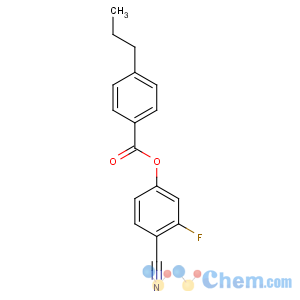 CAS No:86776-51-4 (4-cyano-3-fluorophenyl) 4-propylbenzoate