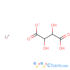 CAS No:868-16-6 Butanedioic acid,2,3-dihydroxy- (2R,3R)-, lithium salt (1:1)
